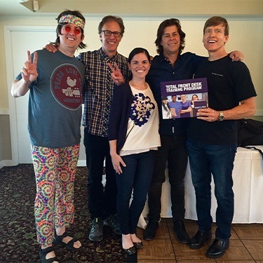 Dentists with Triple Crown Study Club Presenter