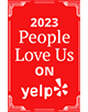 People love us on Yelp 2023 badge