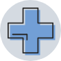 Medical cross icon