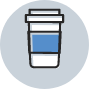 Coffee cup icon