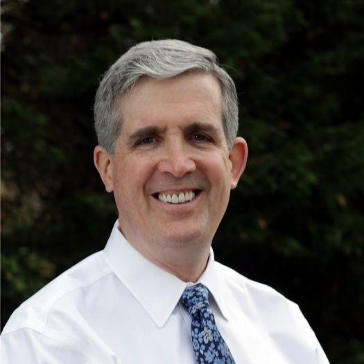 Doctor Jay McCarl smiling