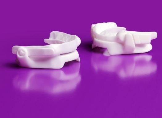 Man with airway animation on profile