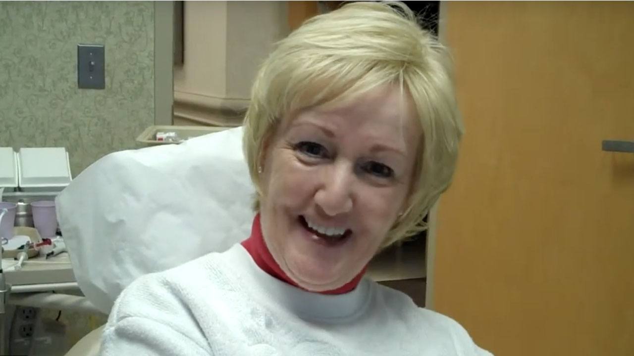 Dental patient Elaine
