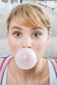 Sugary chewing gum can increase your risk of tooth decay.