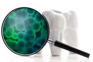 Close up of a tooth
