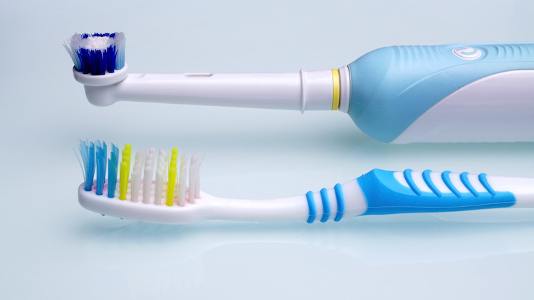 Electric and manual toothbrushes