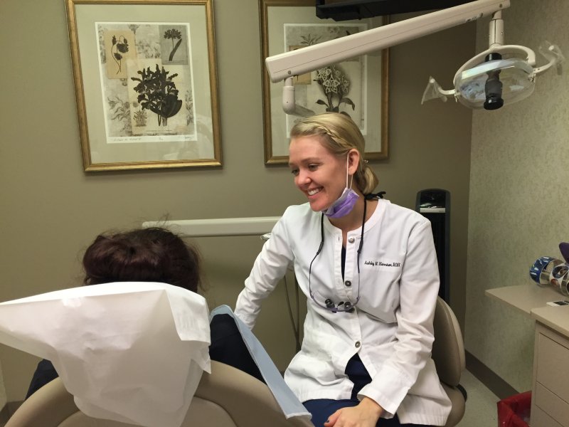 McCarl Dental Group hygienist with patient